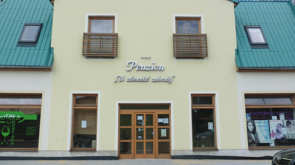 Lipník nad Bečou Penzion U Zamecke Zahrady מראה חיצוני תמונה